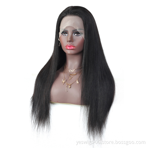 Factory Supplier Price 100% Human Hair Lace Front Wig Brazilian 13x6 Virgin Cuticle Aligned Hair Lace Wigs 2021 Trending Style